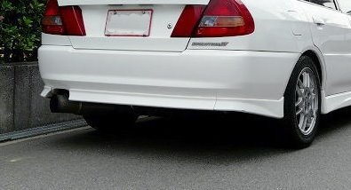 Rear bumper lip evo4